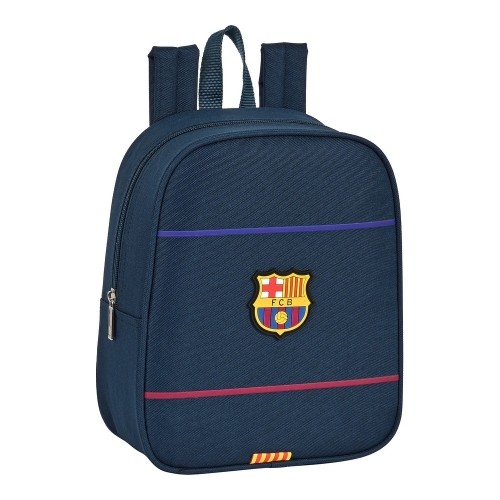 School Bag F.C. Barcelona Blue (22 x 27 x 10 cm) image 1