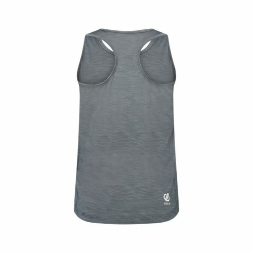 Women’s Short Sleeve T-Shirt Dare 2b Modernize II Vest W Dark grey image 1