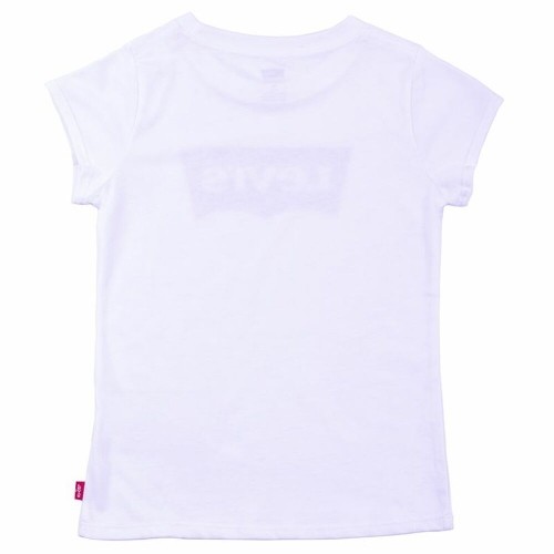 Child's Short Sleeve T-Shirt Levi's Batwing B White image 1