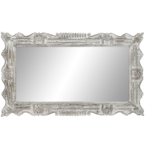 Настенное зеркало DKD Home Decor Стеклянный Позолоченный Древесина манго (148 x 3 x 87 cm) image 1