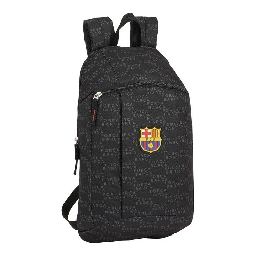 Casual Backpack F.C. Barcelona Força Barça Black (22 x 39 x 10 cm) image 1