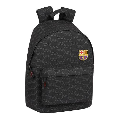 Рюкзак для ноутбука F.C. Barcelona Força Чёрный (31 x 41 x 16 cm) image 1