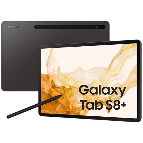 Samsung Galaxy Tab S8+ 5G SM-X806B LTE 128 GB 31.5 cm (12.4&quot;) Qualcomm Snapdragon 8 GB Wi-Fi 6 (802.11ax) Android 12 Graphite image 1