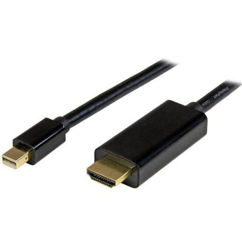 Кабель DisplayPort на HDMI Startech MDP2HDMM1MB 4K Ultra HD Чёрный 1 m image 1