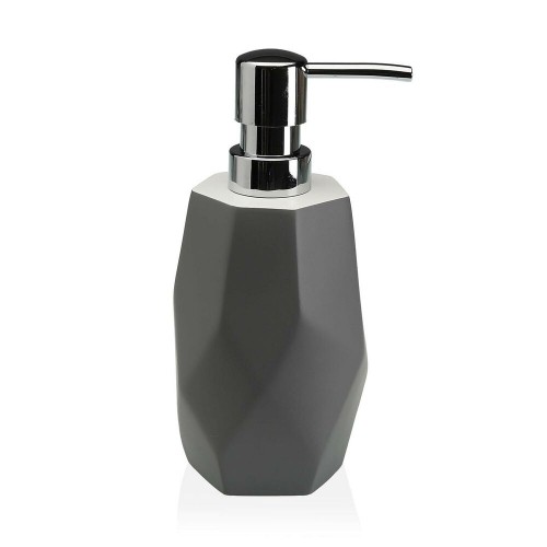 Soap Dispenser Versa Amanda Grey Plastic Resin (8,2 x 21 x 8,2 cm) image 1
