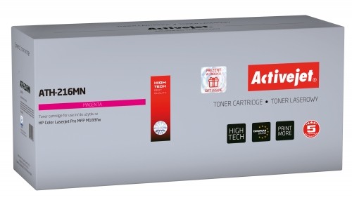 Activejet ATH-216MN toner cartridge for HP printers, Replacement HP 216A W2413A; Supreme; 850 pages; Purple, with chip image 1