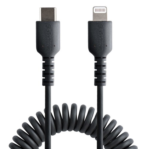 USB to Lightning Cable Startech RUSB2CLT50CMBC 50 cm Black image 1