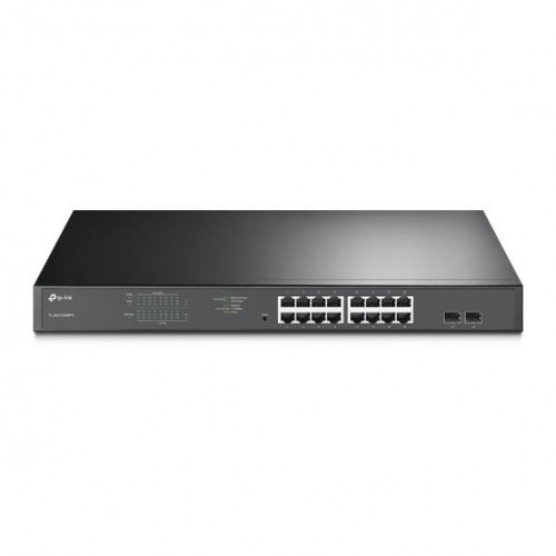 Switch|TP-LINK|TL-SG1218MPE|Desktop/pedestal|Rack|16x10Base-T / 100Base-TX / 1000Base-T|PoE+ ports 16|192 Watts|TL-SG1218MPE image 1