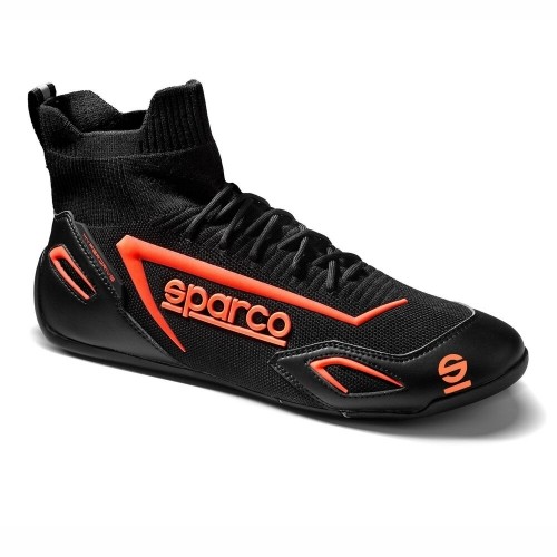 Racing Ankle Boots Sparco HYPERDRIVE Black Orange image 1