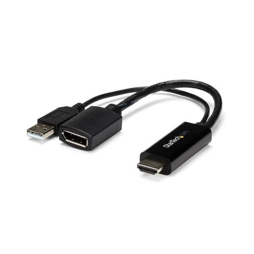 Адаптер для DisplayPort на HDMI Startech HD2DP                Чёрный 4K image 1