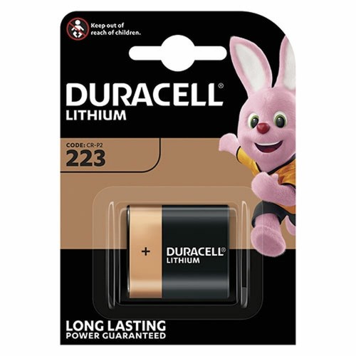 Lithium Battery DURACELL CR223 6V image 1