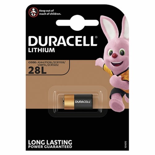 Lithium Battery DURACELL Photo 28L 6 V 6V image 1