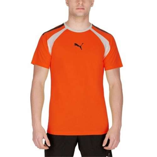Men’s Short Sleeve T-Shirt Puma TeamLIGA Orange Men image 1