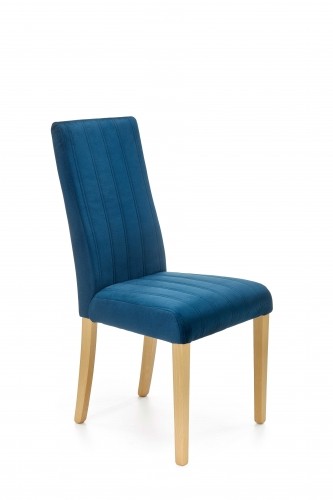 Halmar DIEGO 3 chair, color: quilted velvet Stripes - MONOLITH 77 image 1