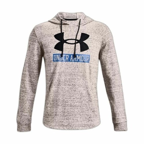 Men’s Hoodie Under Armour Rival Terry Logo Light grey image 1