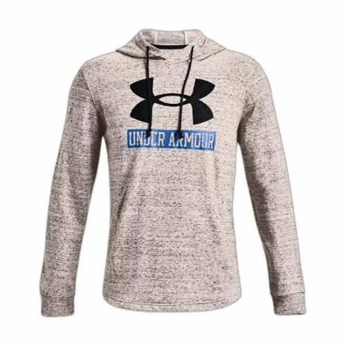 Толстовка с капюшоном мужская Under Armour Rival Terry Logo Светло-серый image 1