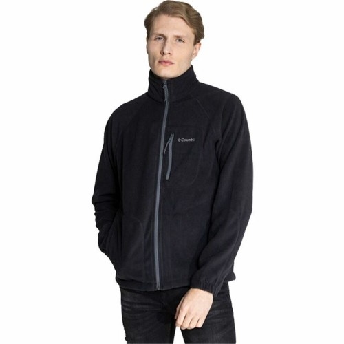 Men’s Sweatshirt without Hood Columbia Fast Trek II Black image 1