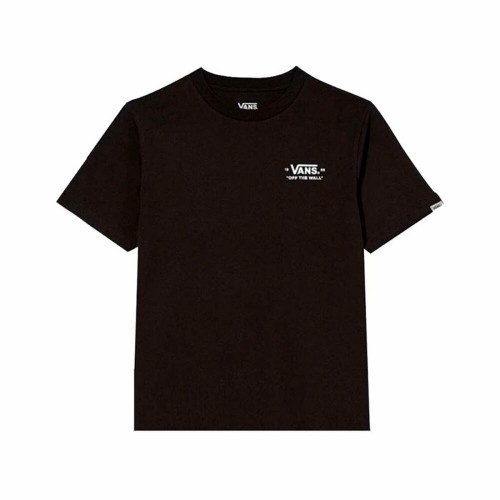 Vīriešu Krekls ar Īsām Piedurknēm Vans Essentials-B Melns image 1