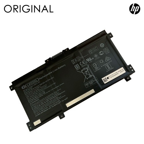 Аккумулятор для ноутбука HP LK03XL, Original image 1
