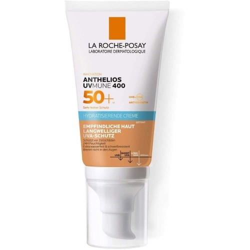 Facial Sun Cream La Roche Posay Anthelios UVmune 400 SPF50+ Hydrating Cream with Colour 50 ml image 1