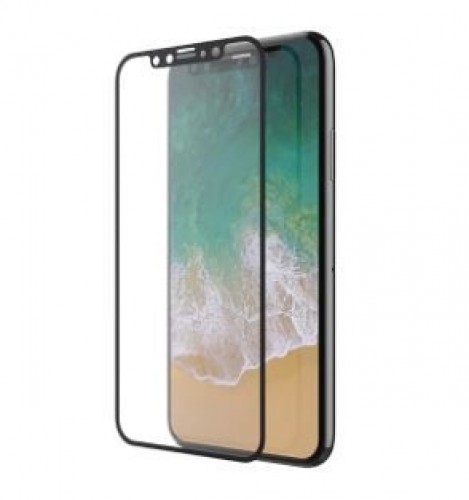 Devia  
         
       Van Entire View Anti-glare Tempered Glass iPhone XS Max (6.5) black image 1