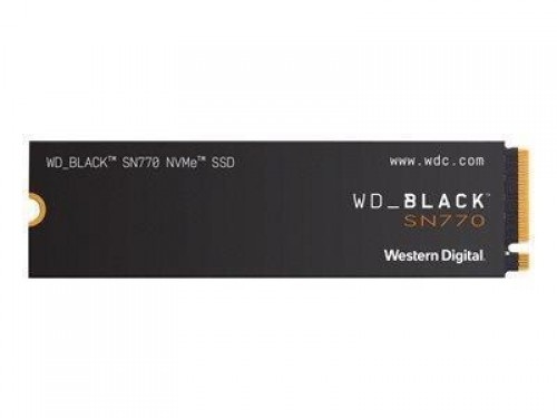 SSD|WESTERN DIGITAL|Black|500GB|M.2|PCIe Gen4|NVMe|Write speed 4000 MBytes/sec|Read speed 5000 MBytes/sec|WDS500G3X0E image 1