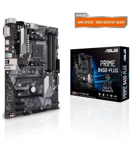 ASUS PRIME B450-PLUS Socket AM4 ATX AMD B450 image 1