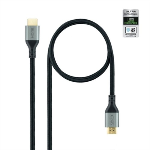 HDMI Cable NANOCABLE 10.15.8103 Black 3 m image 1