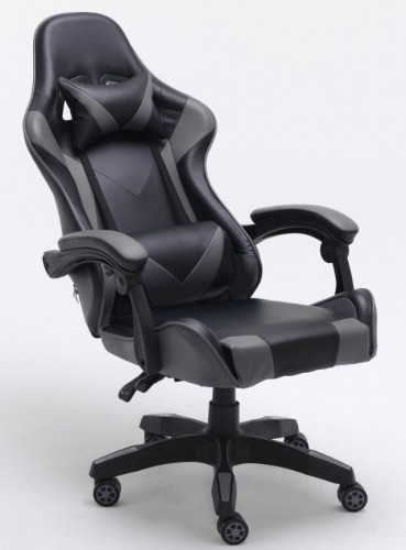 Top E Shop Topeshop FOTEL REMUS SZARY office/computer chair Padded seat Padded backrest image 1