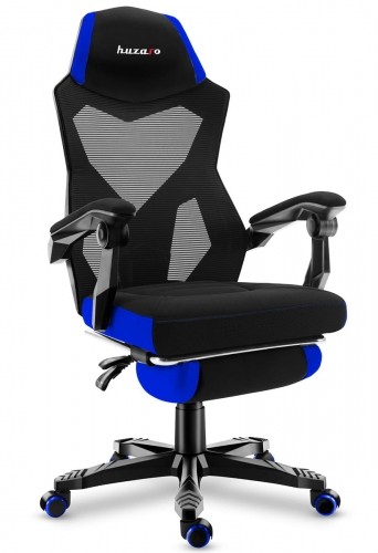 Huzaro Combat 3.0 Gaming armchair Mesh seat Black, Blue image 1