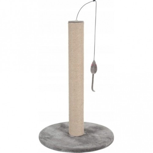 Zolux Cat scratching post with toy 63 cm - grey image 1