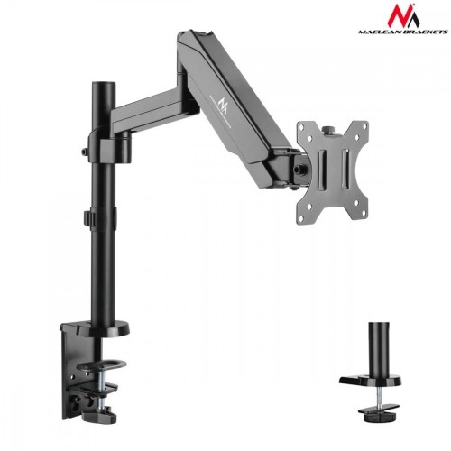 Maclean MC-775 monitor mount / stand 81.3 cm (32") Clamp Gray image 1