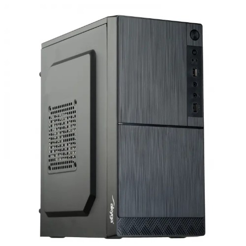 Akyga AK35BK computer case Micro Tower Black image 1