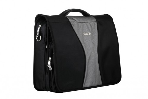 Addison 310015 notebook case 39.6 cm (15.6") Messenger case Black image 1