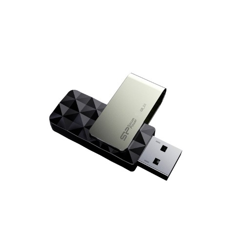 Silicon Power Blaze B30 USB flash drive 256 GB USB Type-A 3.2 Gen 1 (3.1 Gen 1) Black, Silver image 1