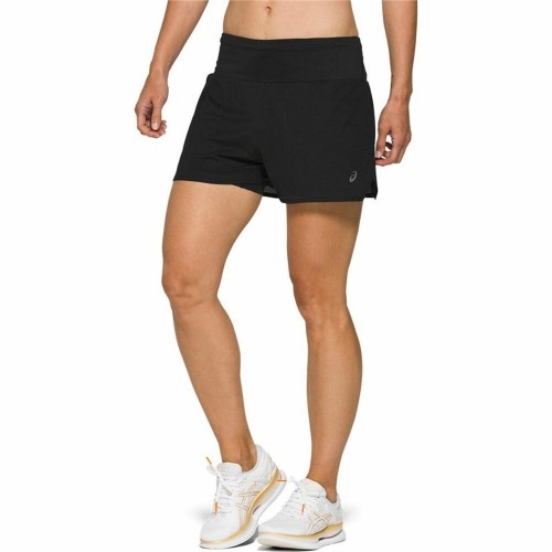 Спортивные женские шорты Asics Ventilate 2-N-1 Чёрный image 1