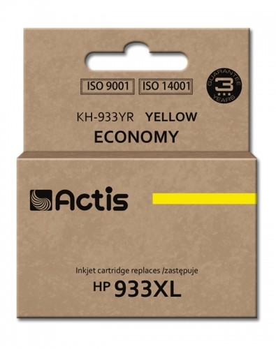 Actis KH-933YR ink for HP pritner; HP 933XL CN056AE replacement; Standard; 13 ml; yellow image 1