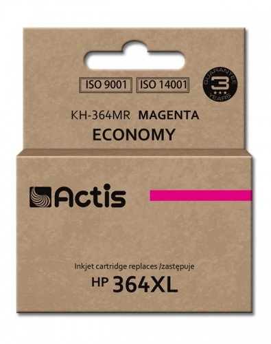 Actis KH-364MR ink for HP printer; HP 364XL CB324EE replacement; Standard; 12 ml; magenta image 1