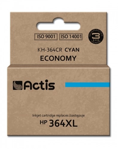 Actis KH-364CR ink for HP printer; HP 364XL CB323EE replacement; Standard; 12 ml; cyan image 1