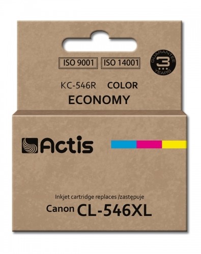 Actis KC-546R ink for Canon printer; Canon CL-546XL replacement; Standard; 15 ml; color image 1