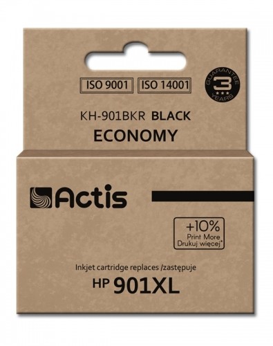 Actis KH-901BKR ink for HP printer; HP 901XL CC656AE replacement; Standard; 20 ml; black image 1