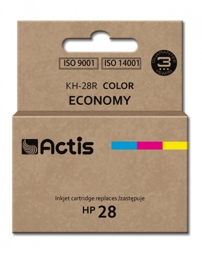 Actis KH-28R ink for HP printer; HP 28 C8728A replacement; Standard; 21 ml; color image 1
