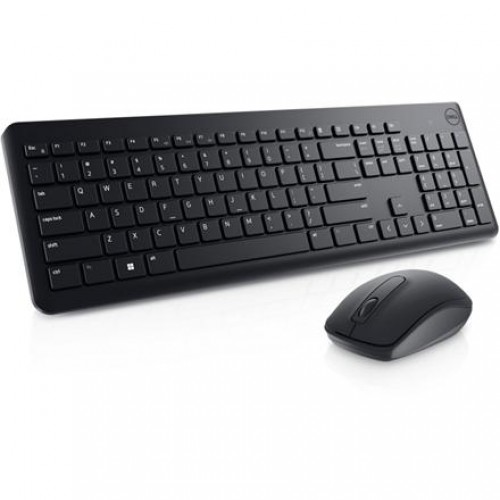 Dell Keyboard and Mouse KM3322W Keyboard and Mouse Set, Wireless, Batteries included, RU, Black image 1