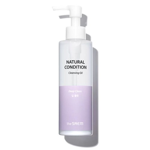 Очищающее средство для лица The Saem Natural Condition Deep Clean Масло (180 ml) image 1