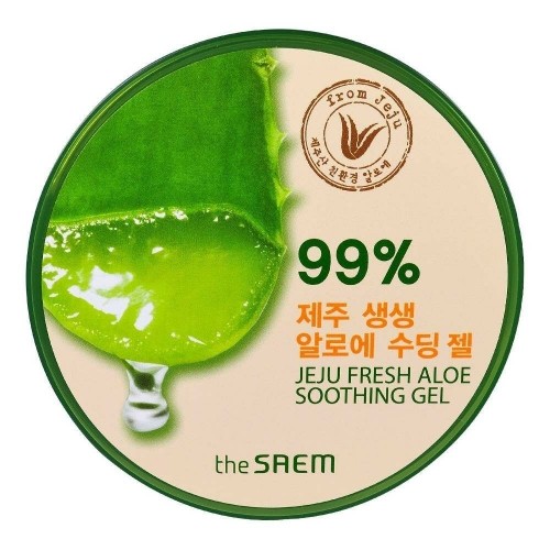 Гель The Saem Jeju Fresh Aloe 99% Успокаивающее средство (300 ml) image 1