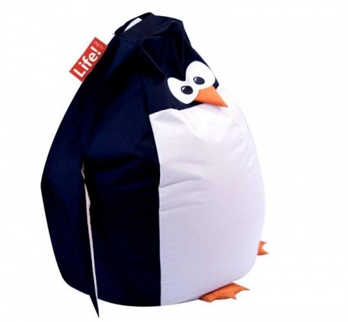 Qubo™ Penguin Reglisse VELVET FIT sēžammaiss (pufs) image 1