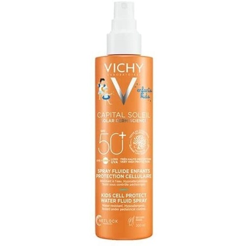 Sunscreen Spray for Children Vichy Capital Soleil Cell Protect SPF50+ 50 ml image 1