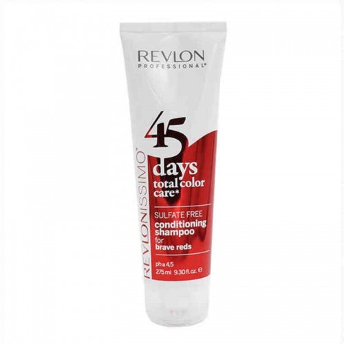 Šampūns un Kondicionieris 2-in-1 45 Days Total Color Care Revlon Brave Reds (275 ml) image 1