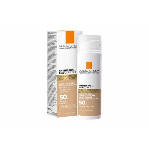 Sauļošanās krēms sejai La Roche Posay Anthelios Age SPF50 (50 ml) image 1