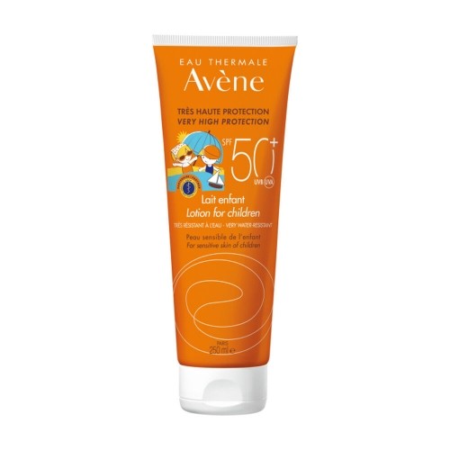 Sauļošanās līdzeklis bērniem Avene SPF50+ Sauļošanās pieniņš (250 ml) image 1